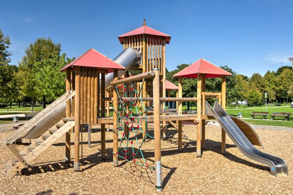 Playground Mulch Installation in Buford
