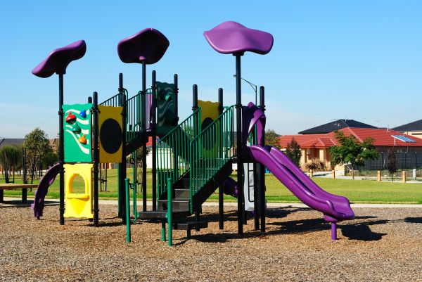 Playground Mulch Removal in Buford