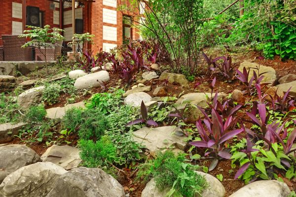 Rock Garden Landscaping in Buford