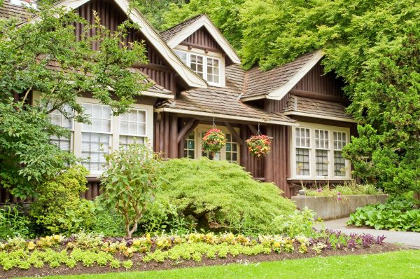 Log Home Landscaping in Buford