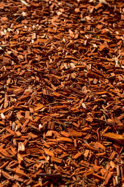 Cedar Mulch Spreading in Buford